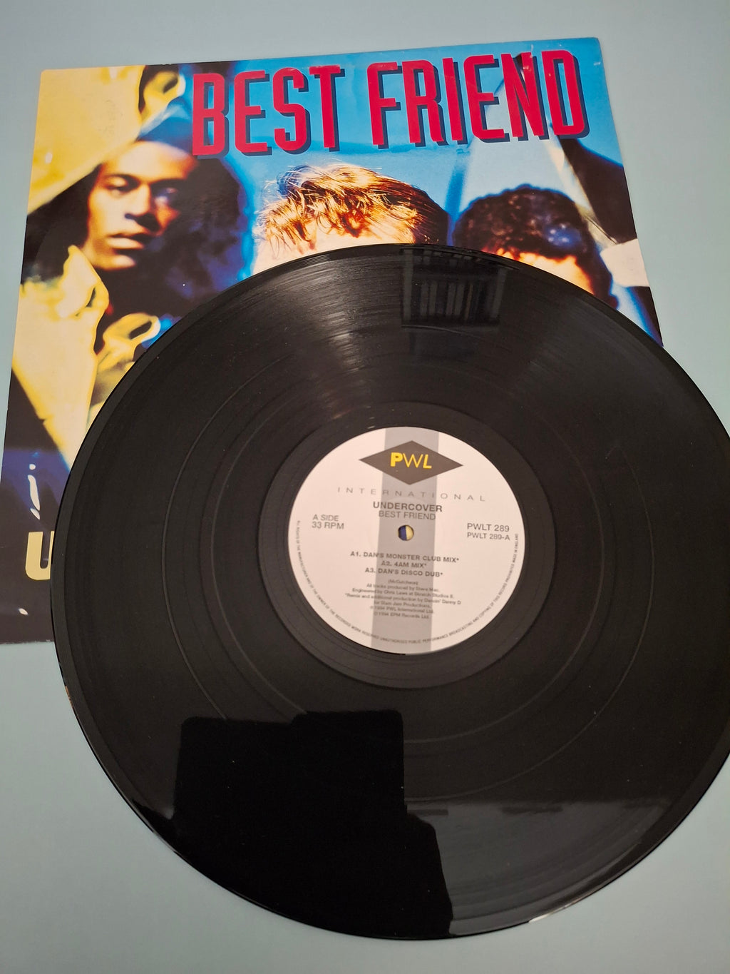 Undercover - Best Friend (UK 1994 Original 12" Maxi-Single, PWL International, Cat No. PWLT 289)