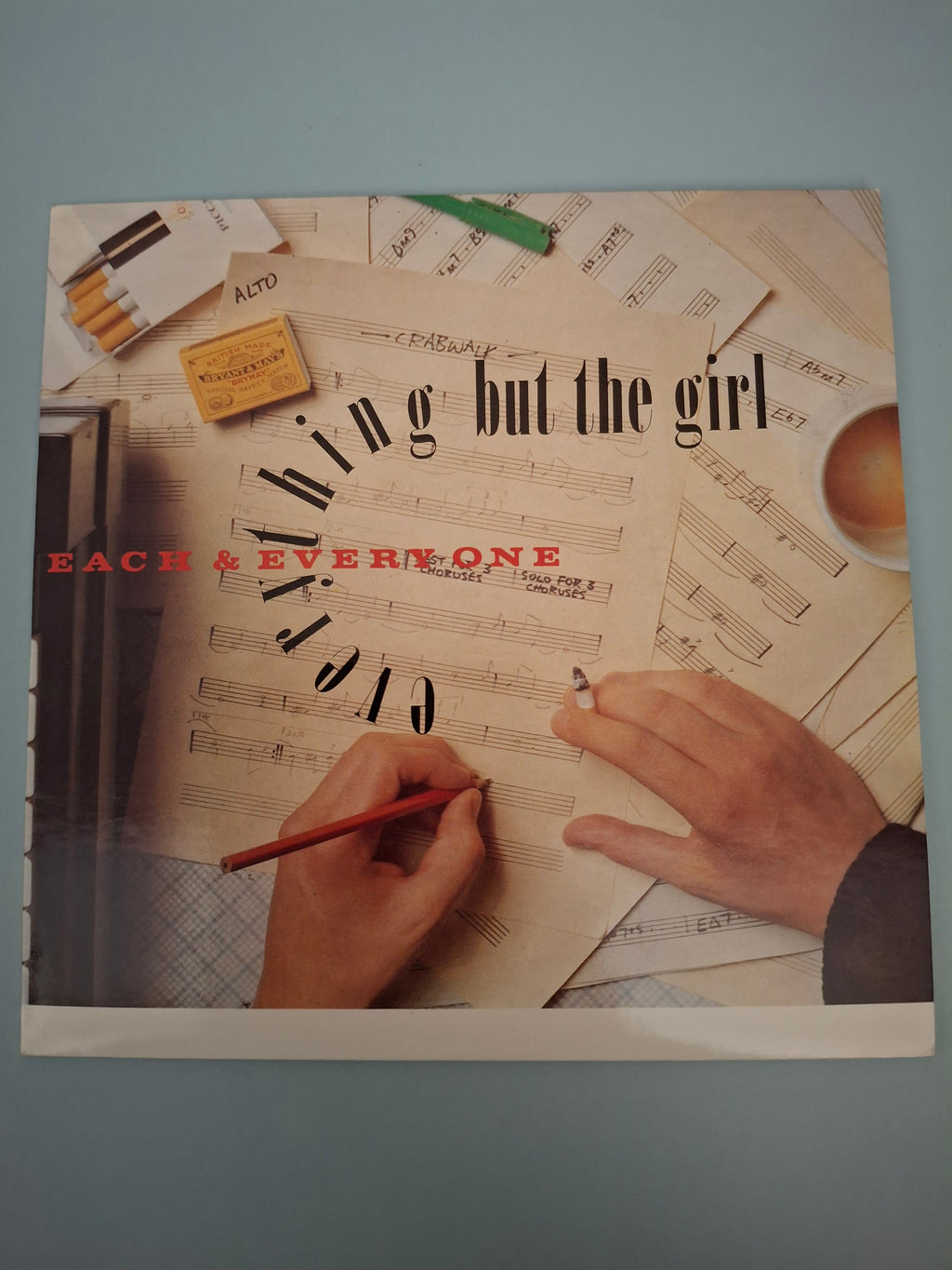 Everything But The Girl - Each And Every One / Laugh You Out The House (UK 1984 Original 7" Vinyl Single, Blanco Y Negro, Cat No. NEG 1)
