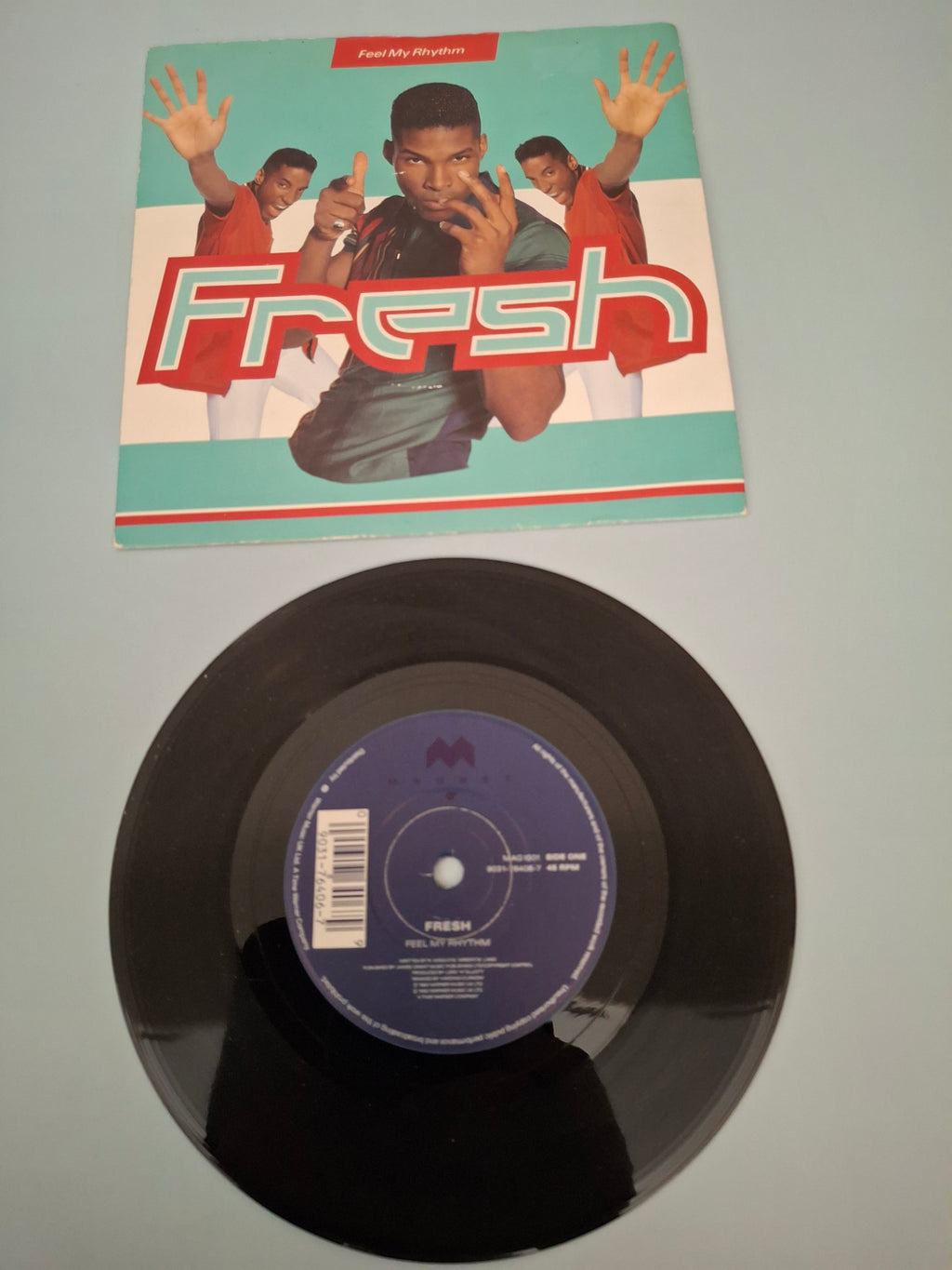 Fresh - Feel My Rhythm - 1992 UK 7" Vinyl Single (Magnet, MAG1001)