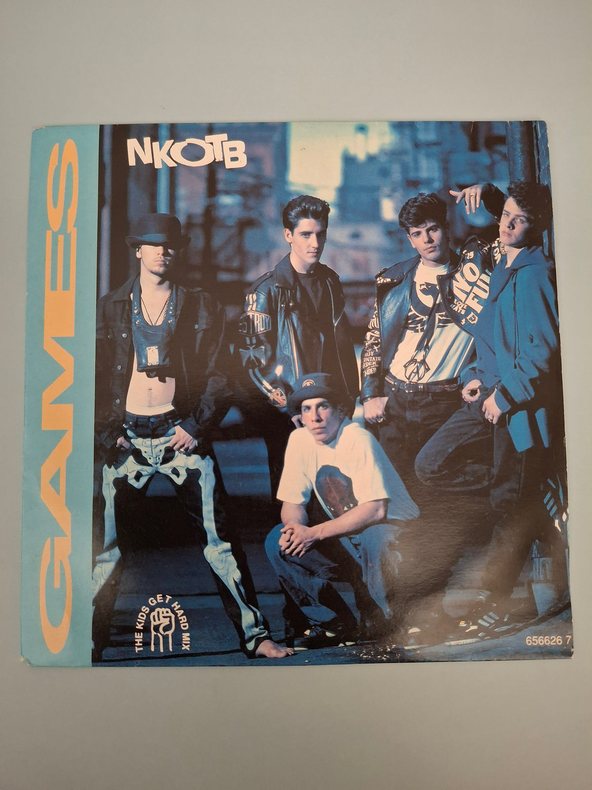 New Kids On The Block - Games (The Kids Get Hard Mix) - 1990 UK 7" Vinyl Single (Columbia, 656626 7)