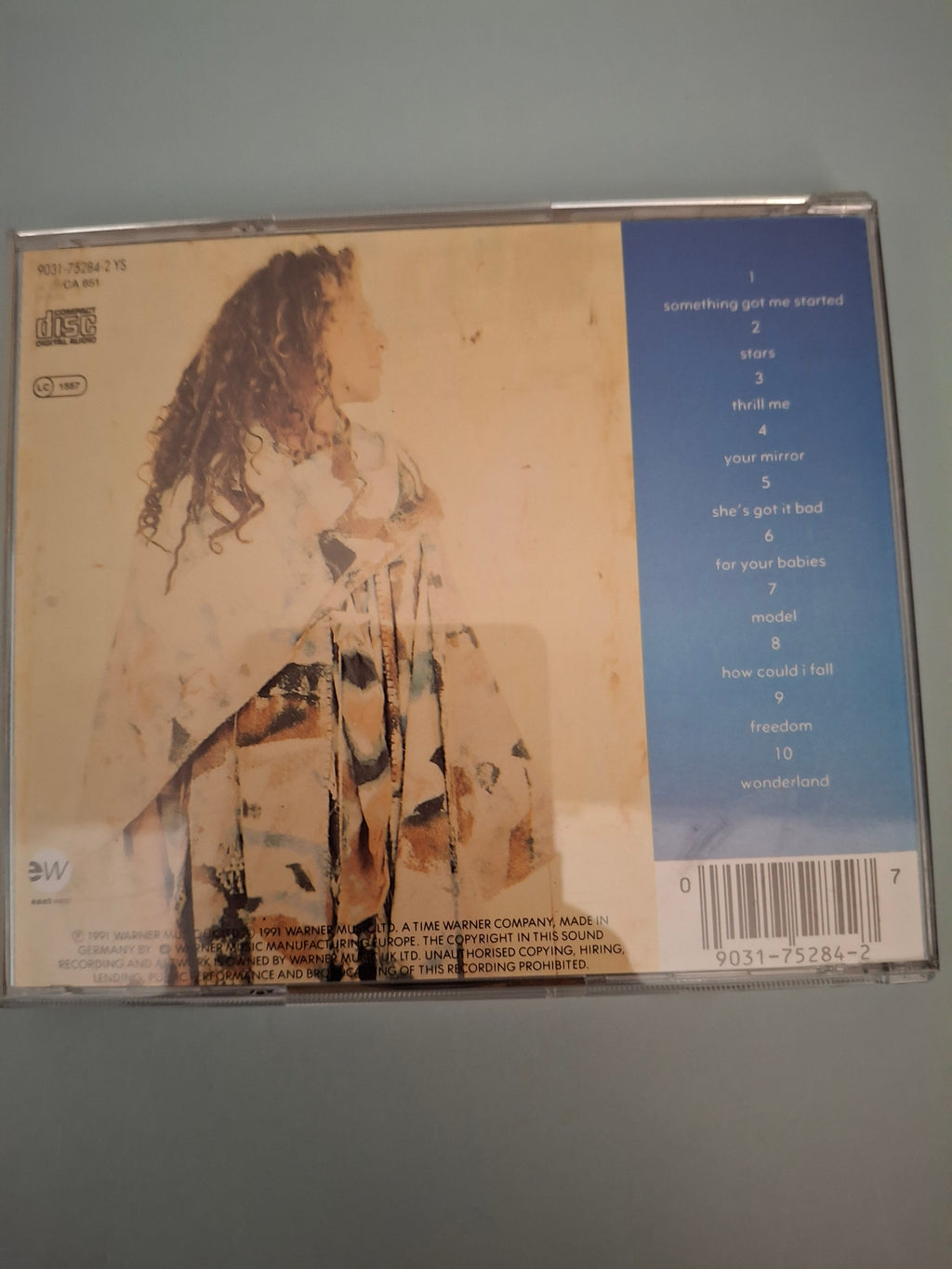 Simply Red - Stars - 1991 UK & Europe Original CD Album (EastWest, 9031-75284-2)