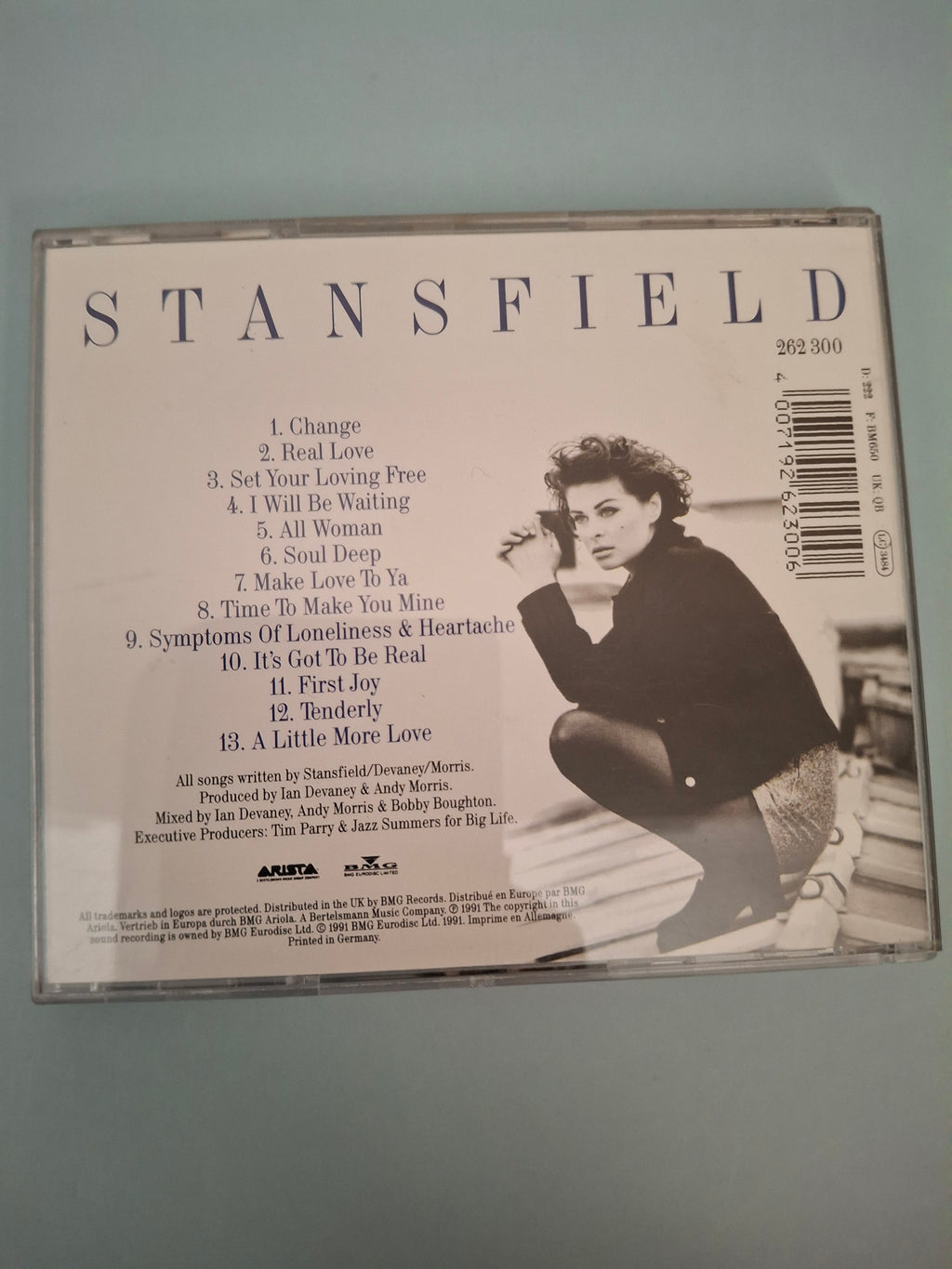 Lisa Stansfield - Real Love - 1991 UK & Europe Original CD Album (Arista / BMG, 262 300)