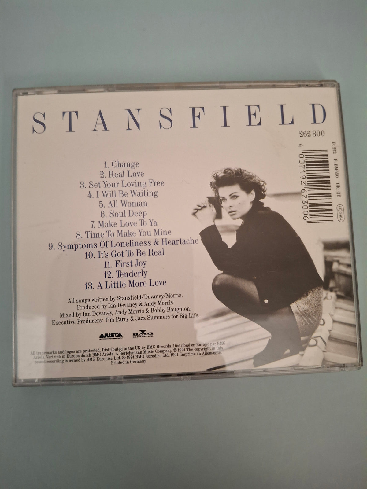 Lisa Stansfield - Real Love - 1991 UK & Europe Original CD Album (Arista / BMG, 262 300)