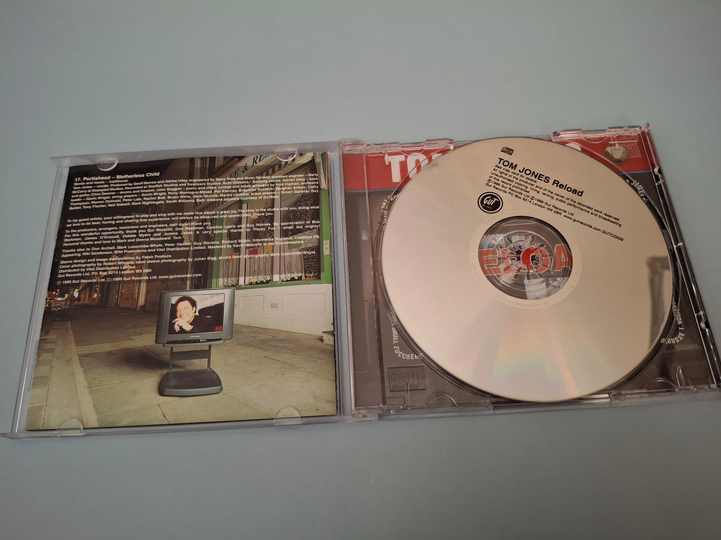 Tom Jones - Reload - 1999 UK Original CD Album (Gut Records, GUTC009)