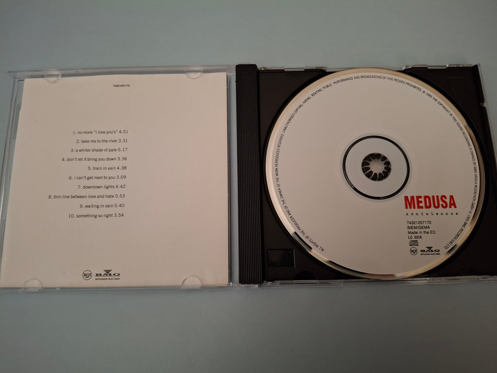 Annie Lennox - Medusa - 1995 UK & Europe Original CD Album (RCA / BMG, 74321257172)