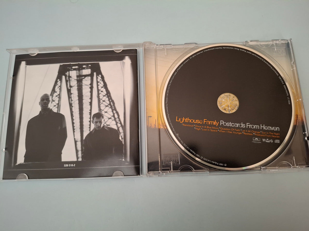 Lighthouse Family - Postcards From Heaven CD Album (1997, Cat No. 539 516-2)