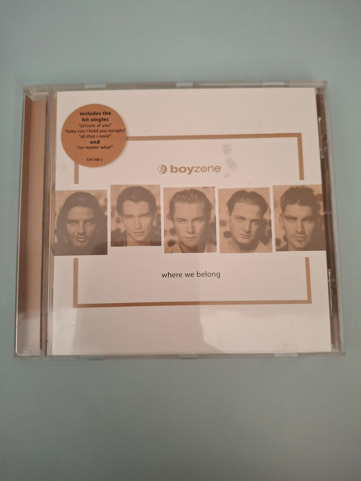 Boyzone - Where We Belong CD Album (1998, Cat No. 559 200-2)