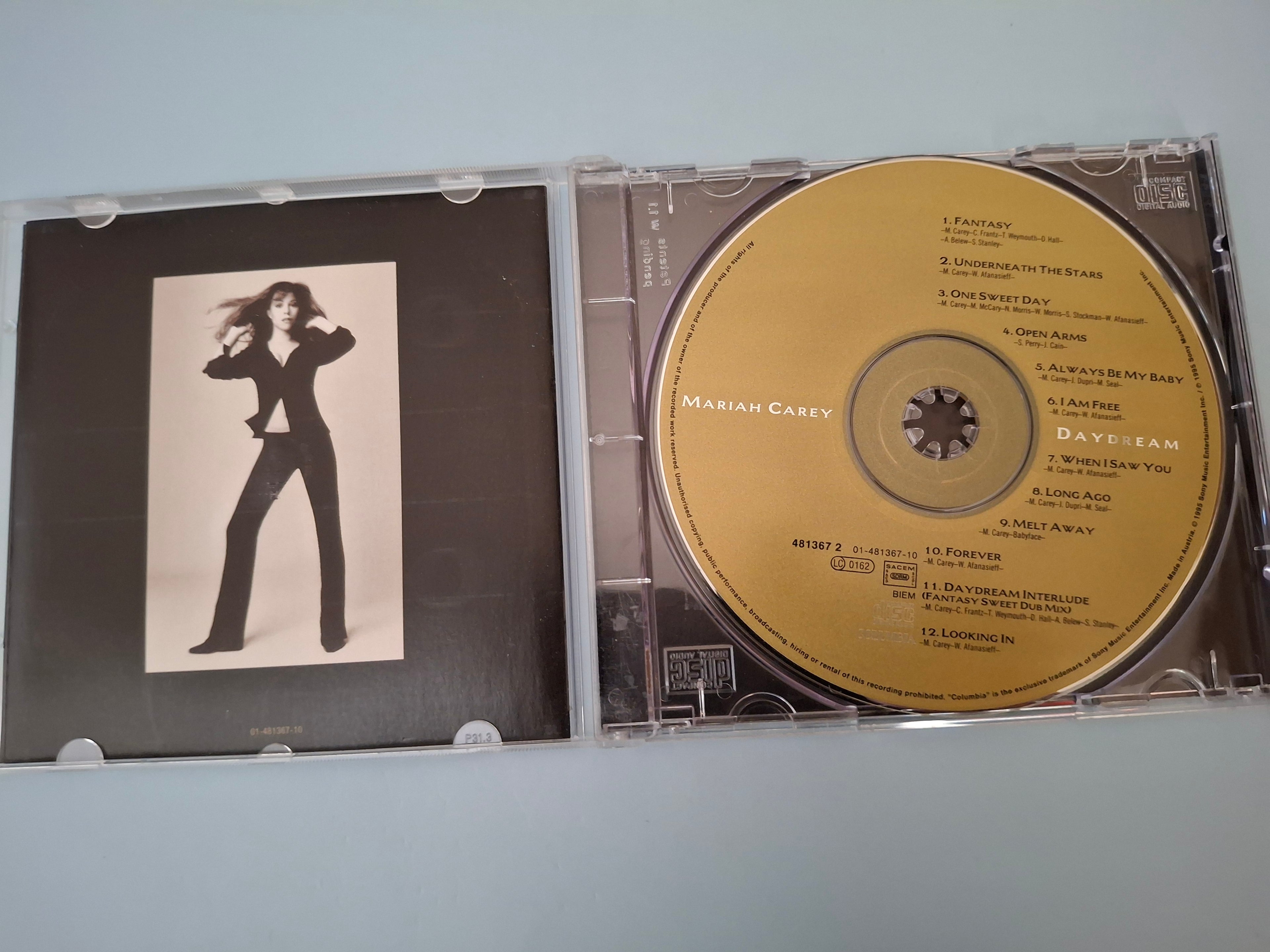 Mariah Carey - Daydream CD Album (1995, Cat No. 481367 2)