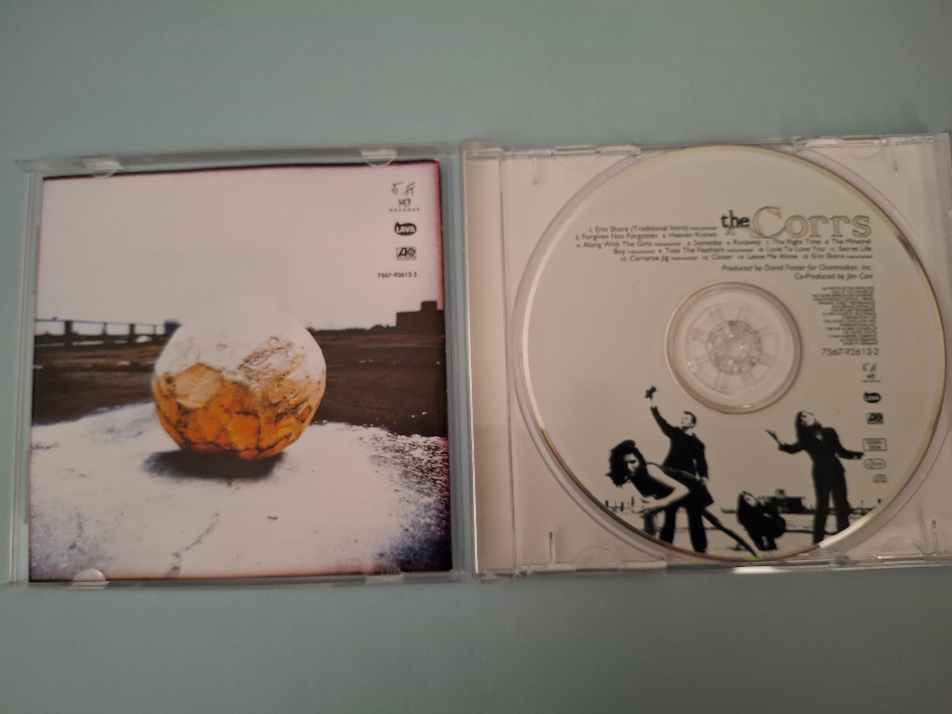 The Corrs - Forgiven, Not Forgotten CD Album (1995, Cat No. 7567-92612-2)