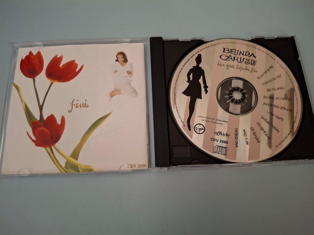 Belinda Carlisle - Live Your Life Be Free CD Album (1991, Cat No. CDV 2680)