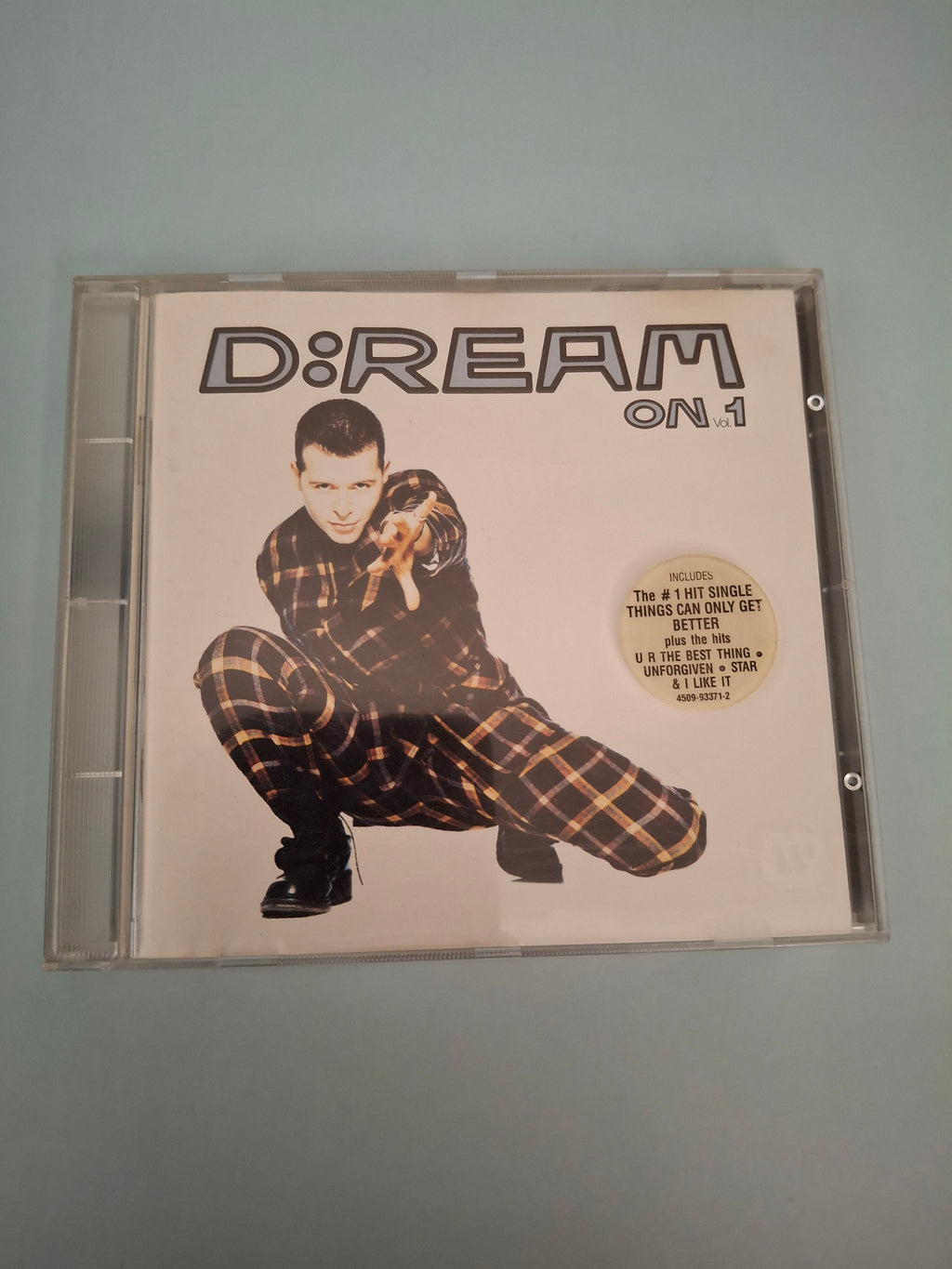 D:Ream - D:Ream On Vol. 1 CD Album (1993, Cat No. 4509-93371-2)