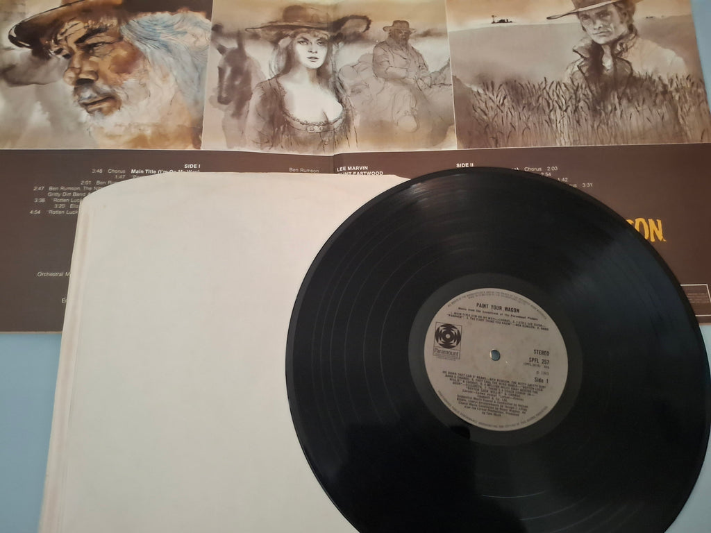 Paint Your Wagon - Original Motion Picture Soundtrack Vintage 1969 Vinyl LP (Paramount SPFL 257)