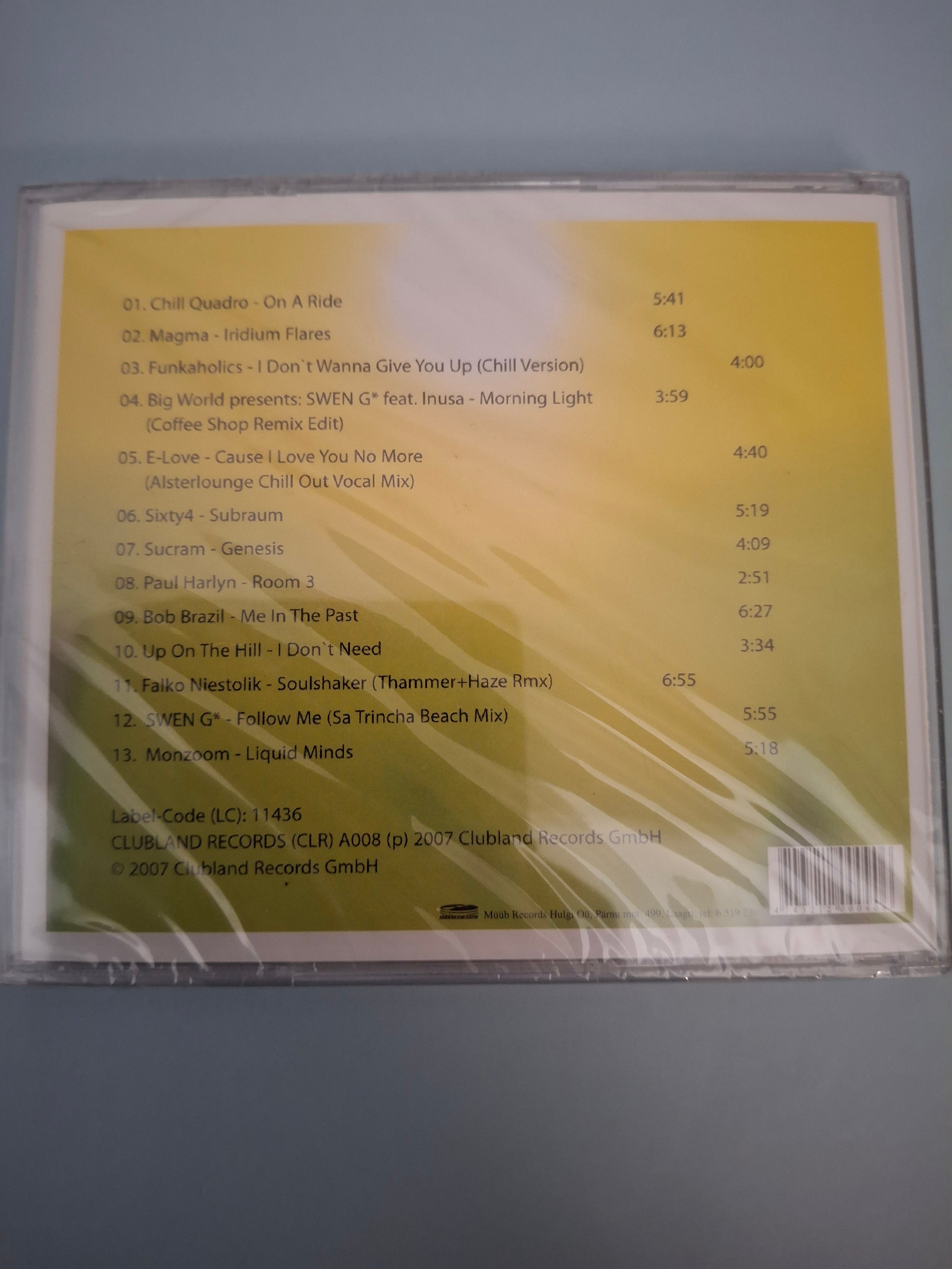 Various - Chill Out Lover Vol. 1 Original 2007 German Import CD Album - Brand New & Factory Sealed (Clubland Records CLR A008)