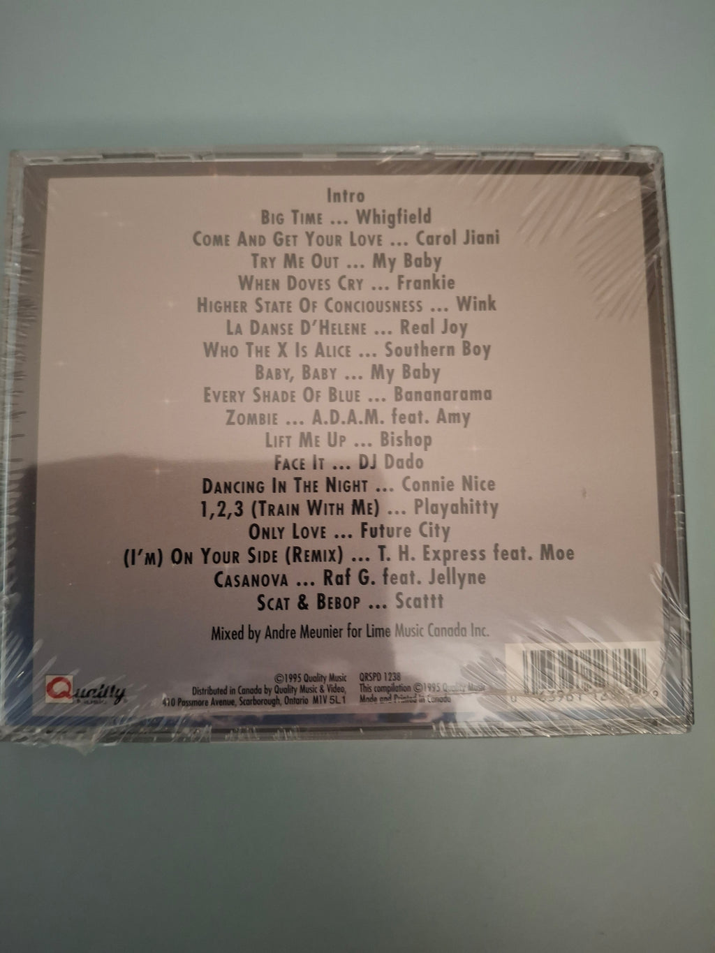 DJ Ricky Dee - Full Speed Original 1995 Canadian Import Club Mix CD - Brand New & Factory Sealed (Quality Music QRSPD 1238)