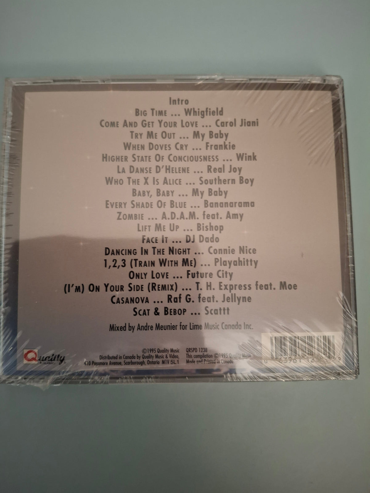 DJ Ricky Dee - Full Speed Original 1995 Canadian Import Club Mix CD - Brand New & Factory Sealed (Quality Music QRSPD 1238)