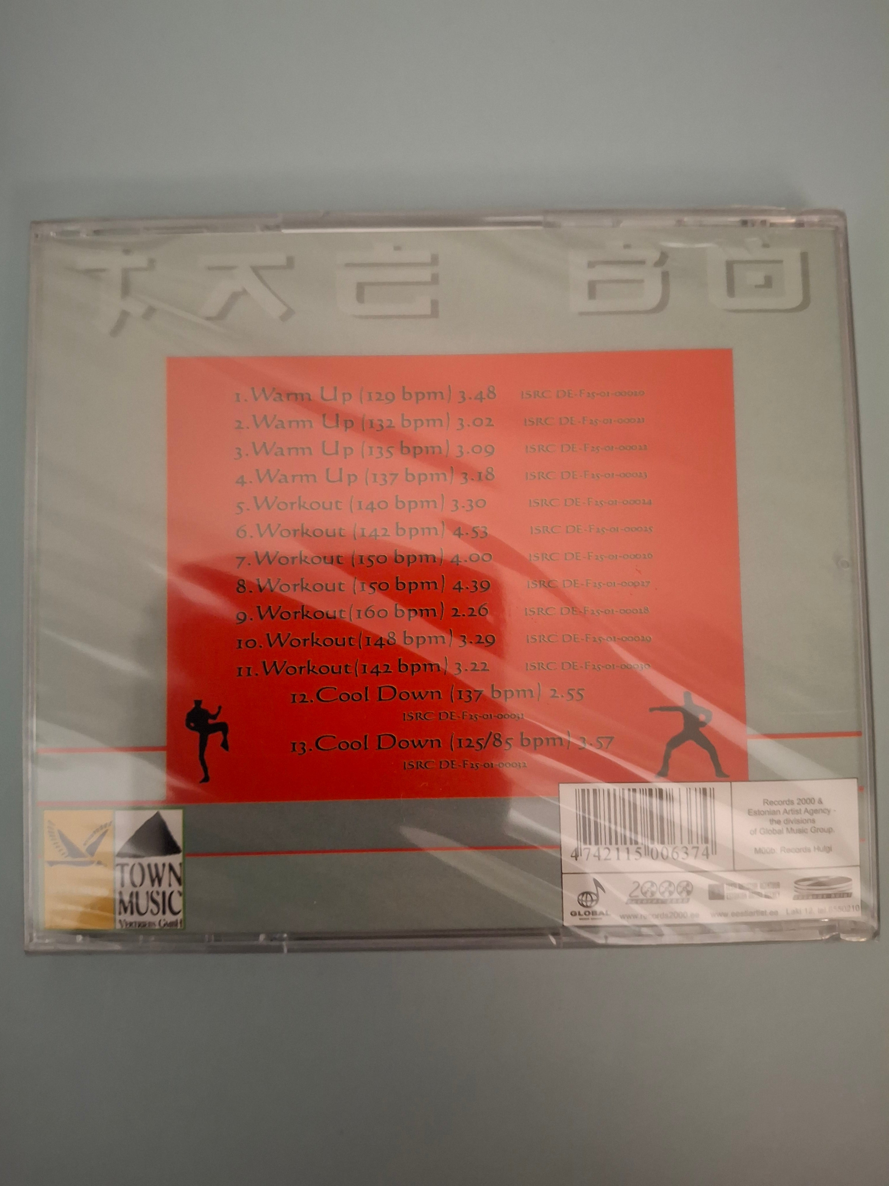 Various - Tae Bo: Modern Music Styles For Tae Bo Practise Rare 2000 Estonian Import CD - Brand New & Factory Sealed (Town Music)