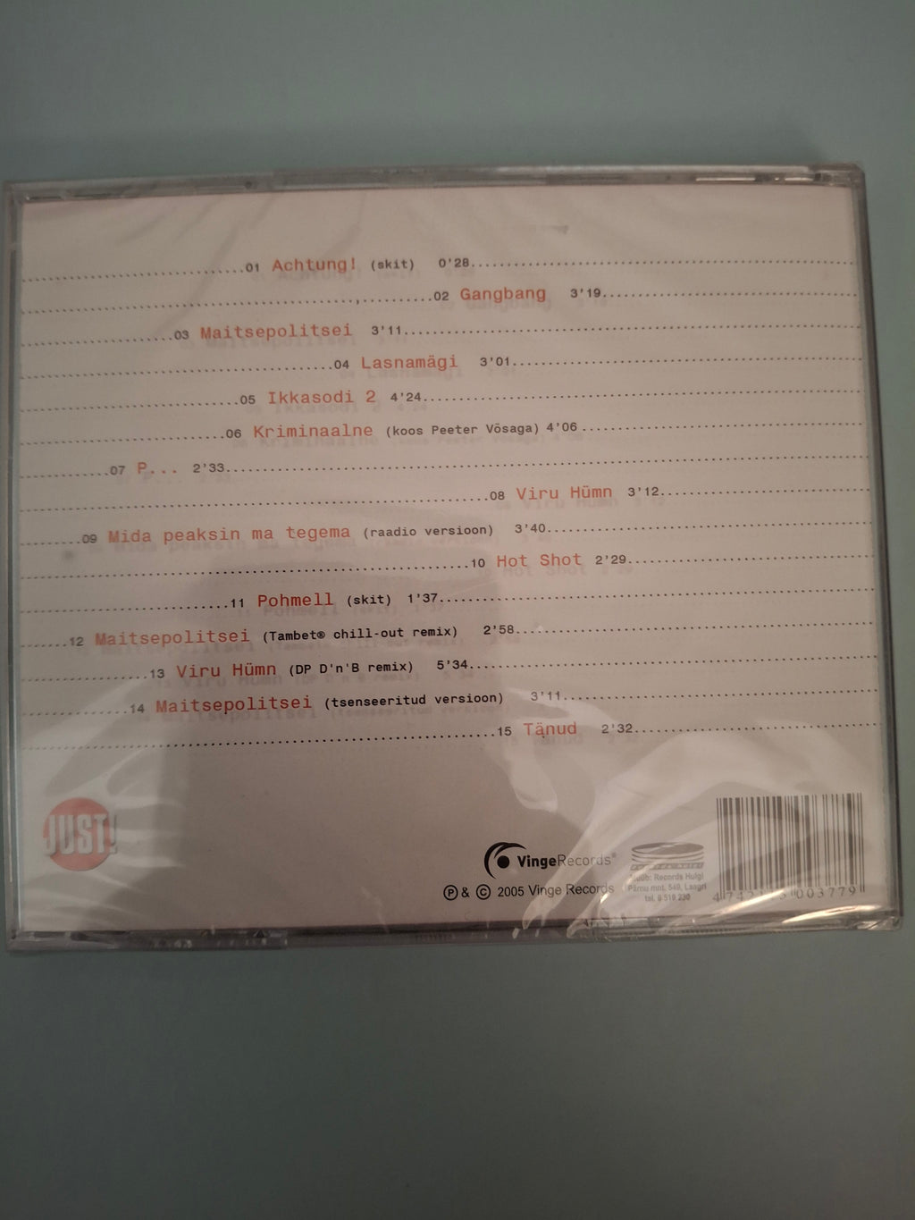 GangBangFamilya (GBF) - Maitsepolitsei Original 2005 Estonian Import CD Album - Brand New & Factory Sealed (Vinge Records VIN 0009.2)