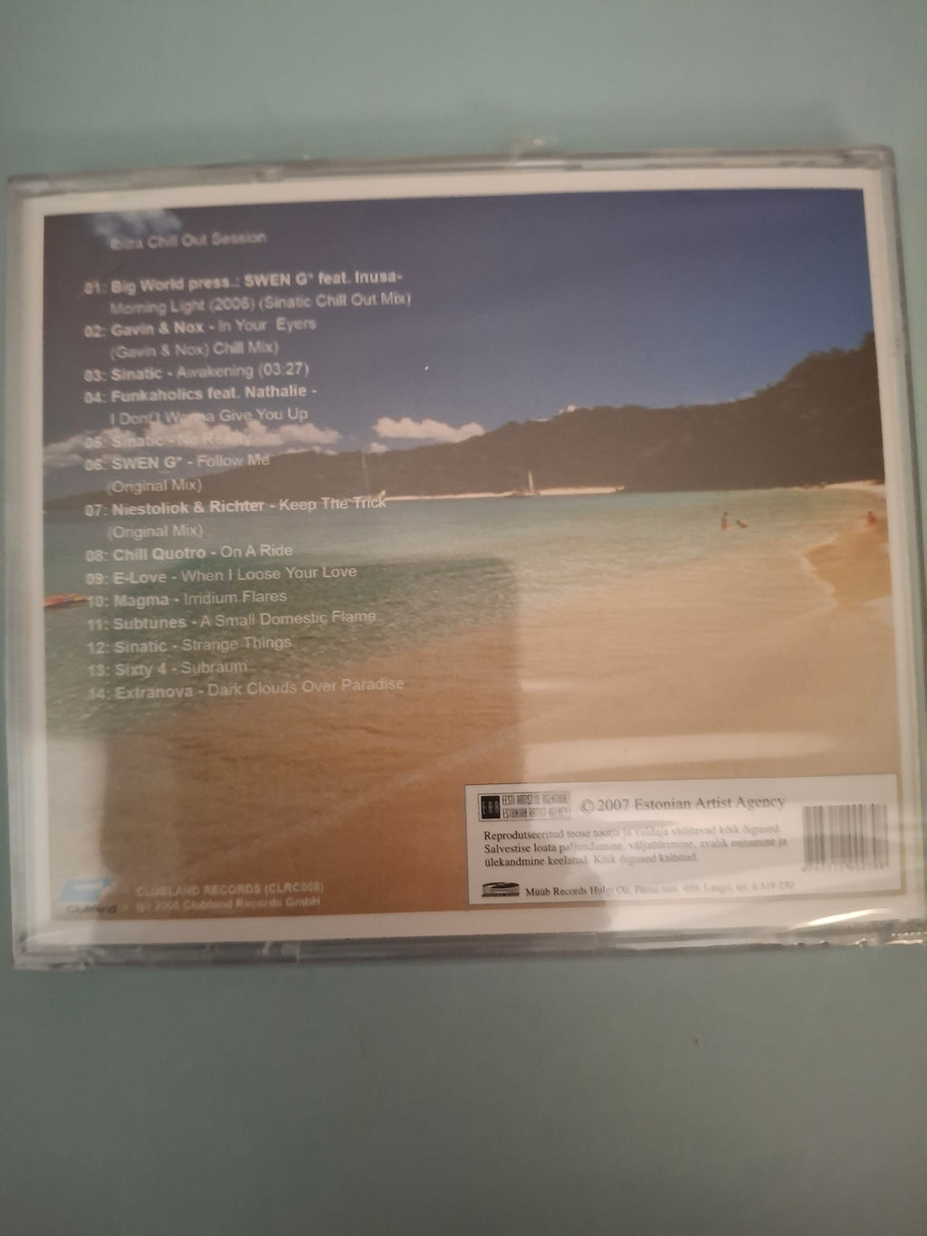 Various Artists - Ibiza Chill Out Session Rare Original 2007 Estonian Chillout / Electronic CD - Brand New & Factory Sealed (Estonian Artist Agency / Clubland Records)