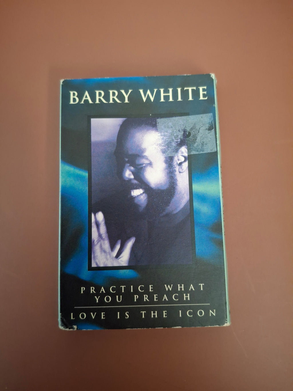 Barry White Practice What You Preach Love Is The Icon Cassette Single UK Pressing A&M 1994
