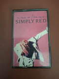 Simply Red A New Flame Cassette Album Vintage Europe 1989 WEA Pressing