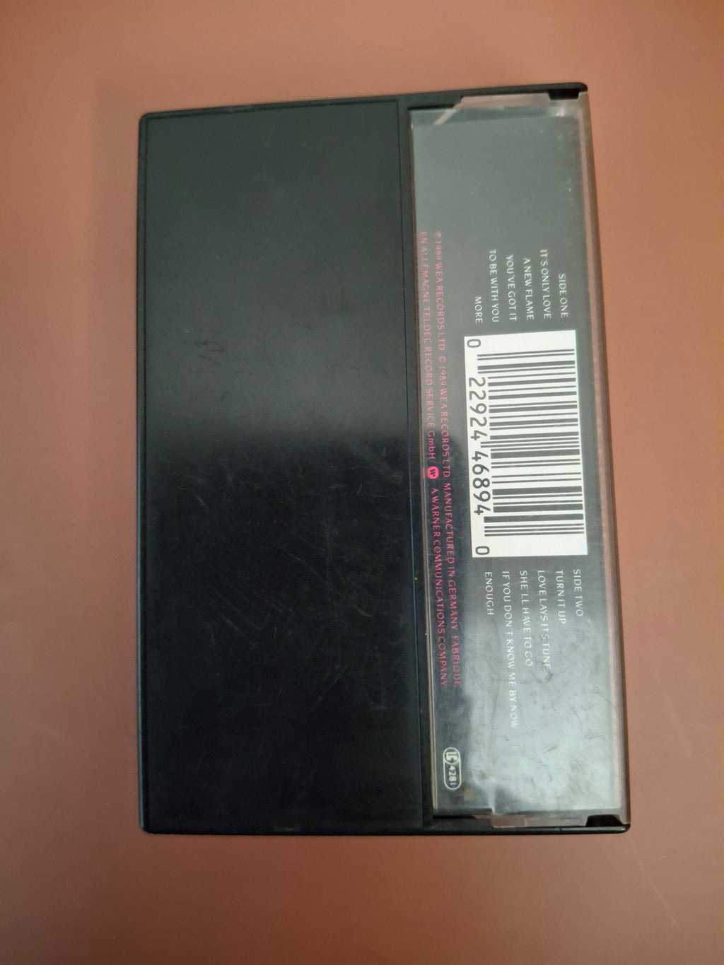 Simply Red A New Flame Cassette Album Vintage Europe 1989 WEA Pressing