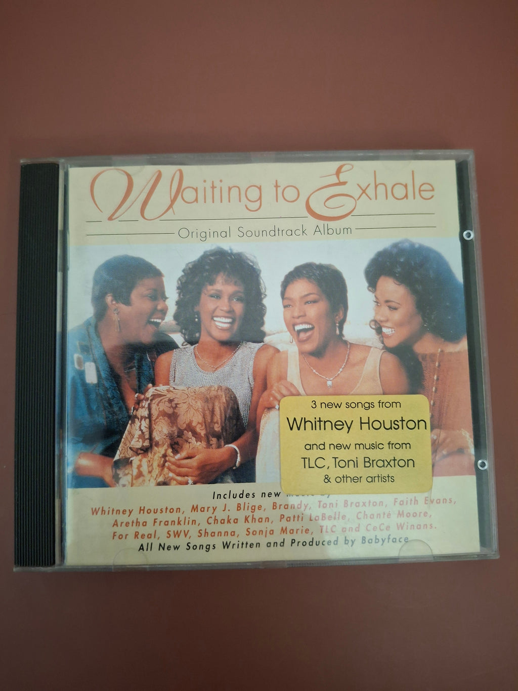 Waiting to Exhale Original Soundtrack Album European CD Pressing Arista 1995