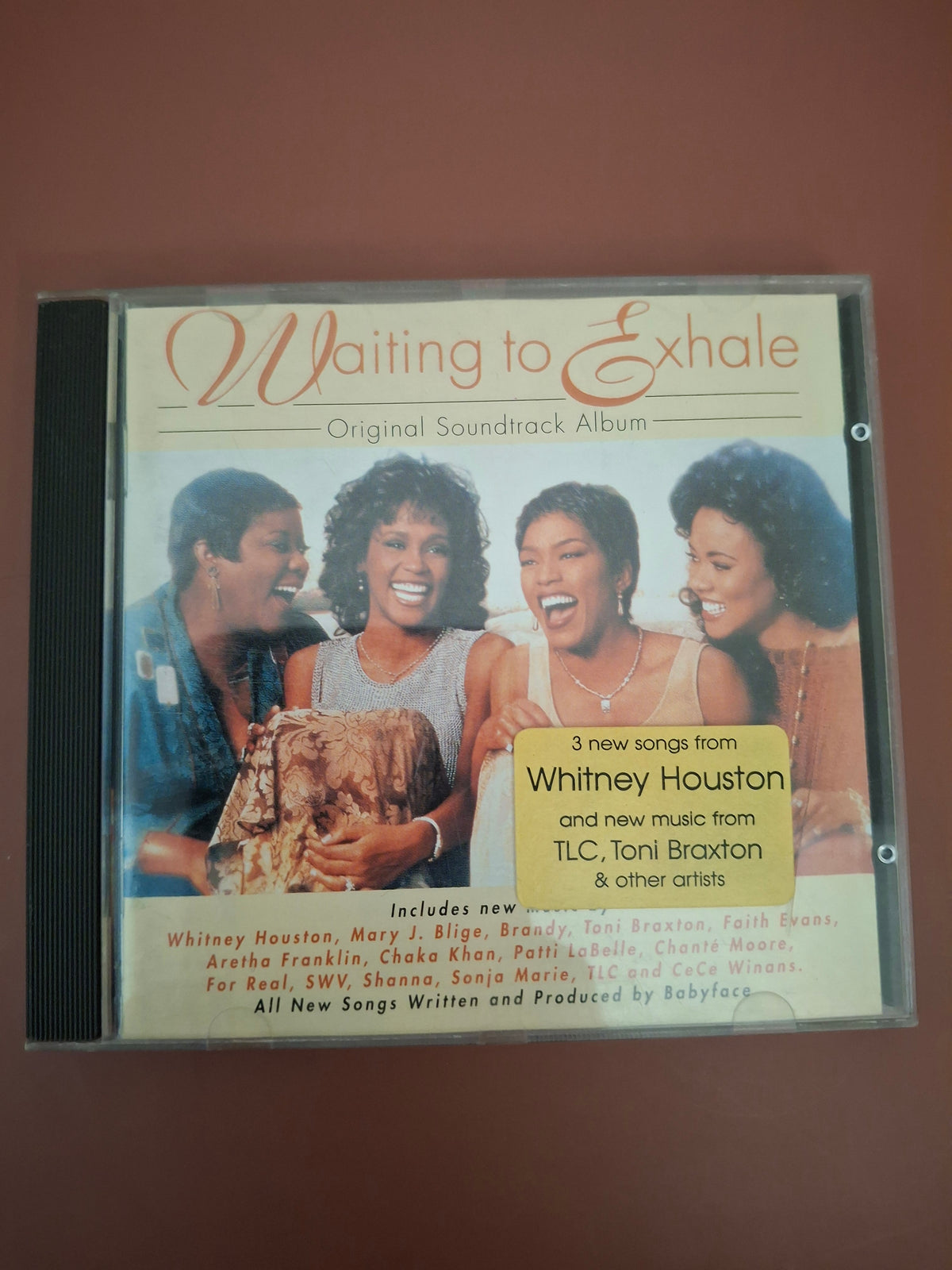 Waiting to Exhale Original Soundtrack Album European CD Pressing Arista 1995