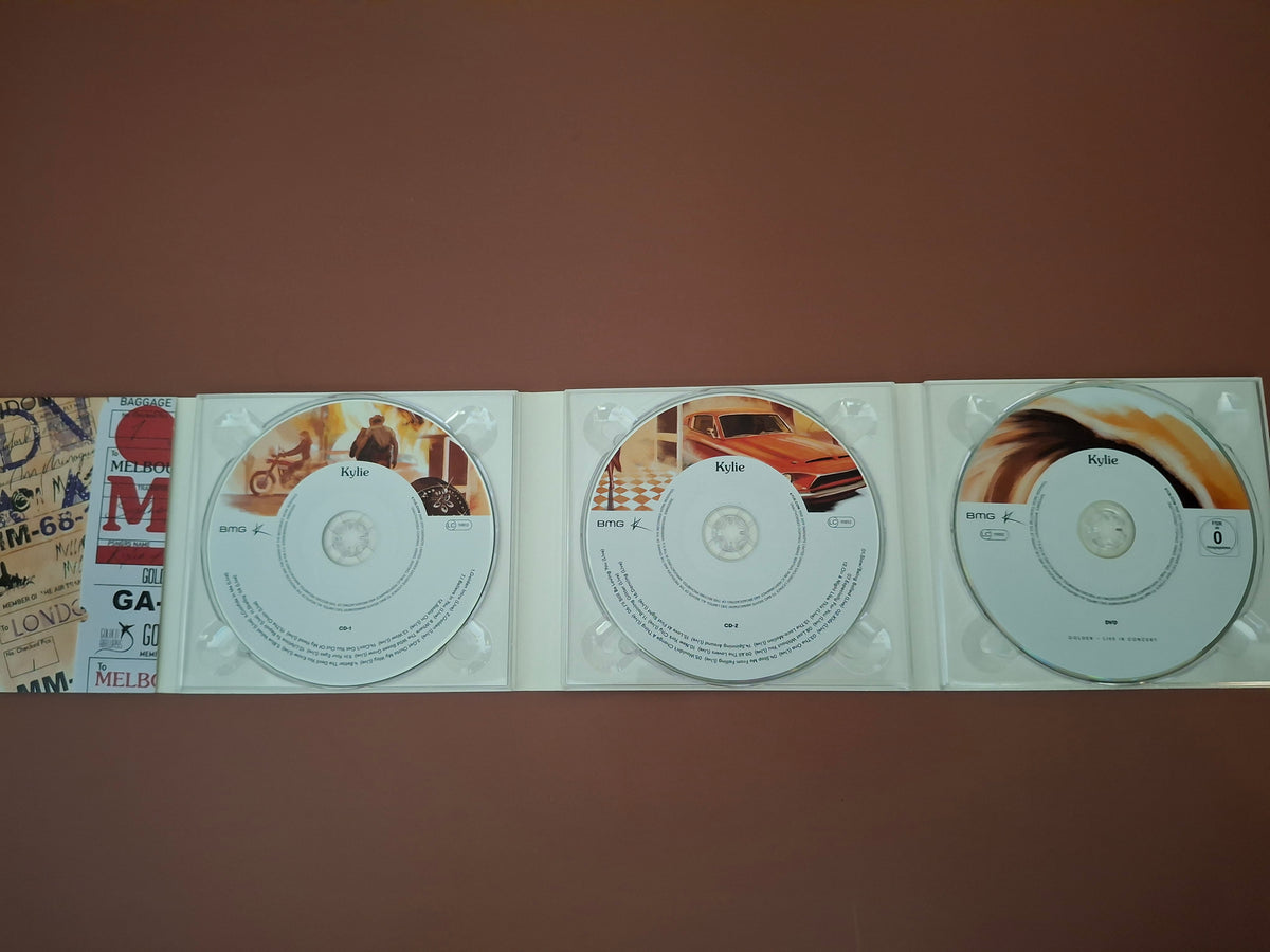 Kylie Minogue Golden Live In Concert 2 CD 1 DVD Deluxe Digipak Set BMG 2019