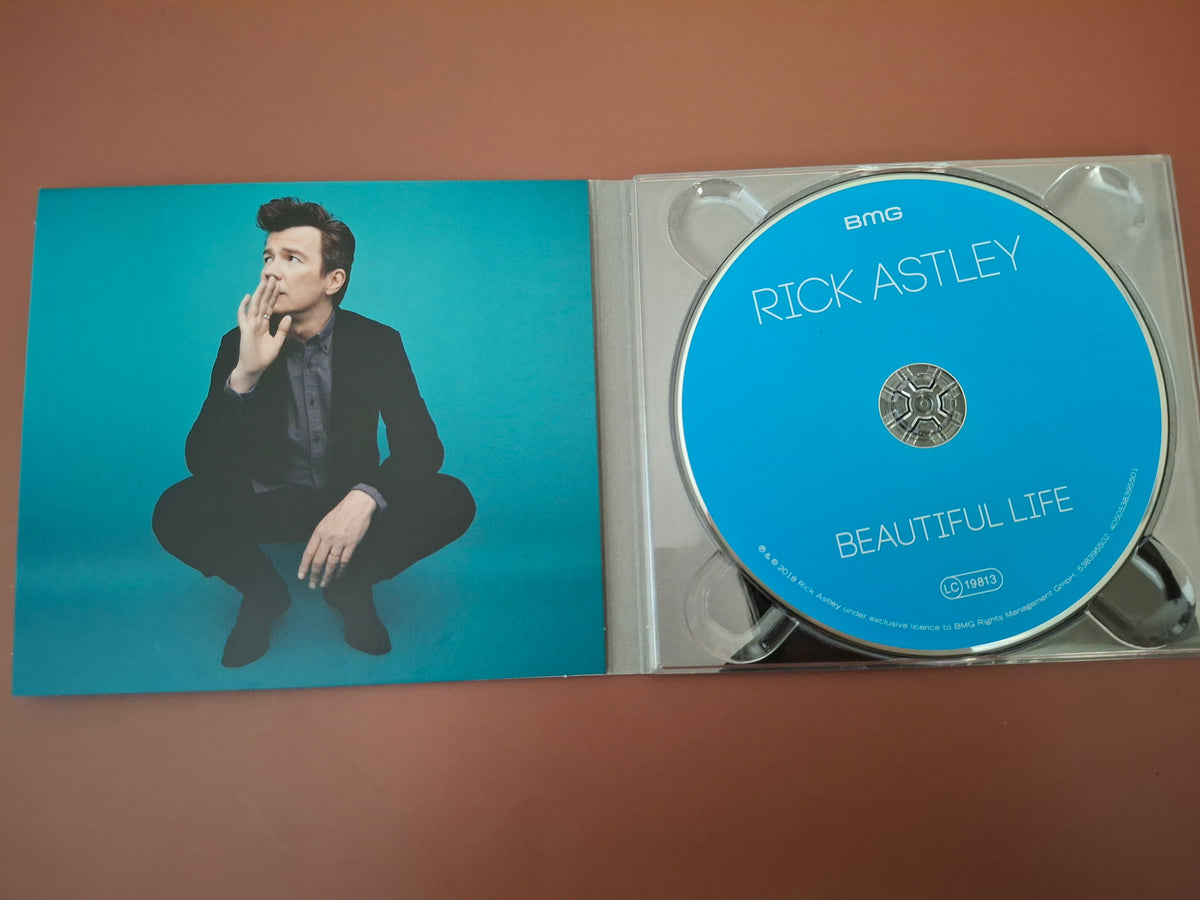 Rick Astley Beautiful Life Digipak CD Album European Pressing BMG 2018
