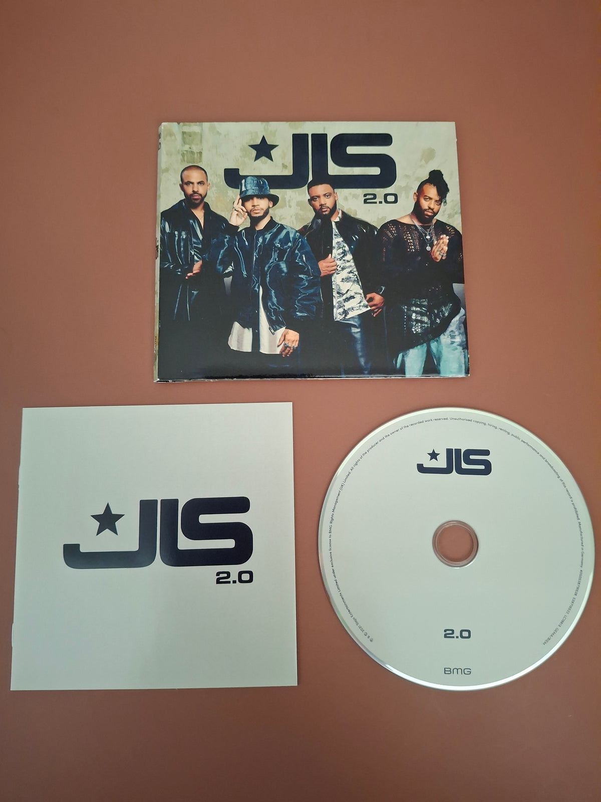 JLS 2.0 Card Gatefold Sleeve CD Album Rare Comeback Release BMG 2021