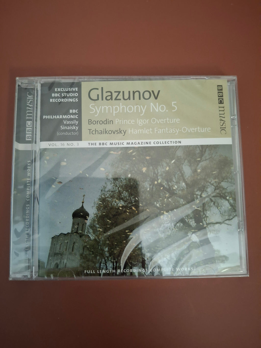 Glazunov Symphony No 5 Borodin Tchaikovsky BBC Philharmonic New Sealed CD 2007