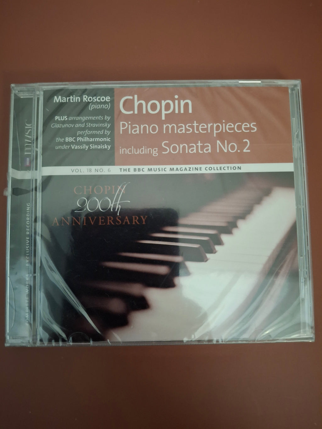 Chopin Piano Masterpieces Sonata No 2 Martin Roscoe BBC Phil New Sealed CD 2009