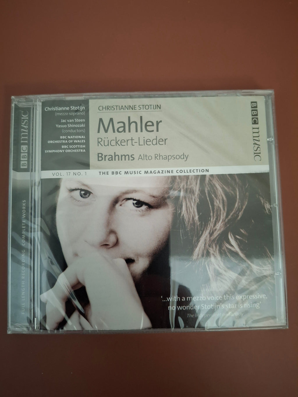 Mahler Ruckert Lieder Brahms Alto Rhapsody Christianne Stotijn New Sealed CD 2008