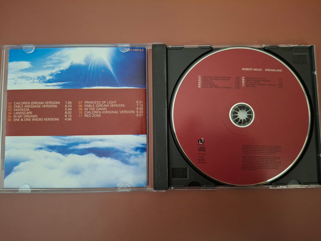 Robert Miles Dreamland Original UK Pressing Deconstruction CD Album 1996
