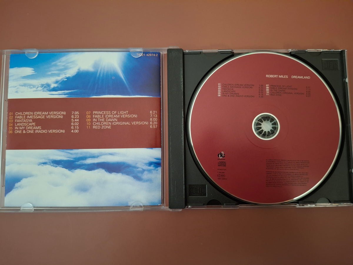 Robert Miles Dreamland Original UK Pressing Deconstruction CD Album 1996