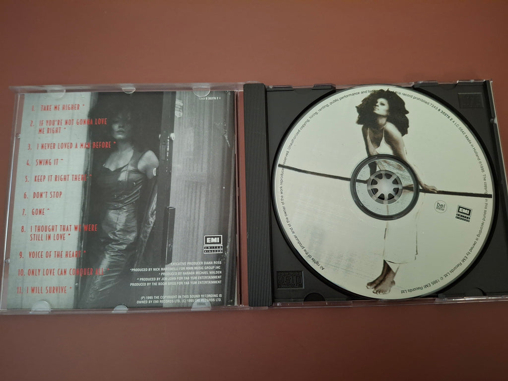 Diana Ross Take Me Higher CD Album Original Holland Pressing EMI 1995