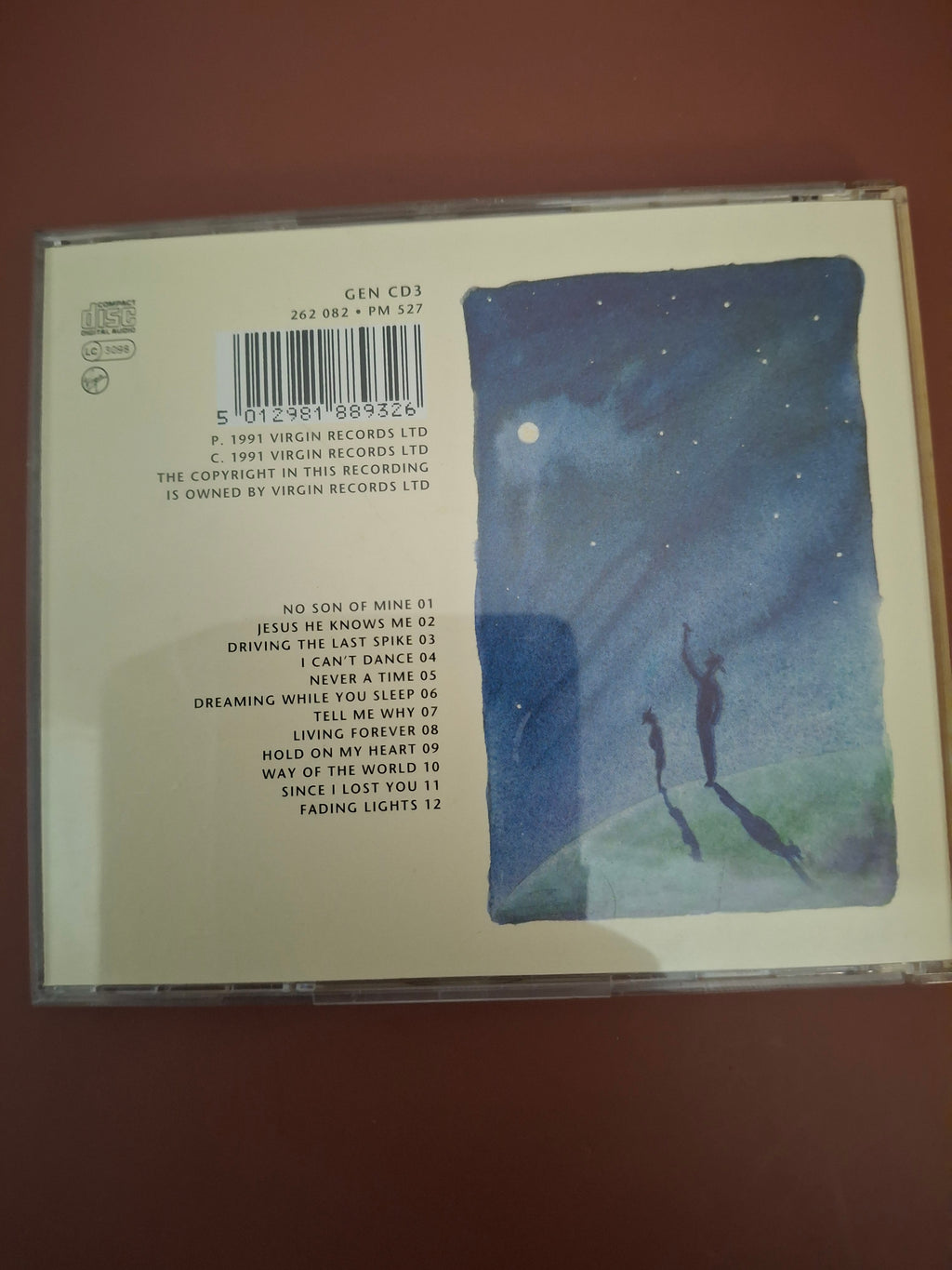Genesis We Can't Dance CD Album Original German Pressing Virgin 1991