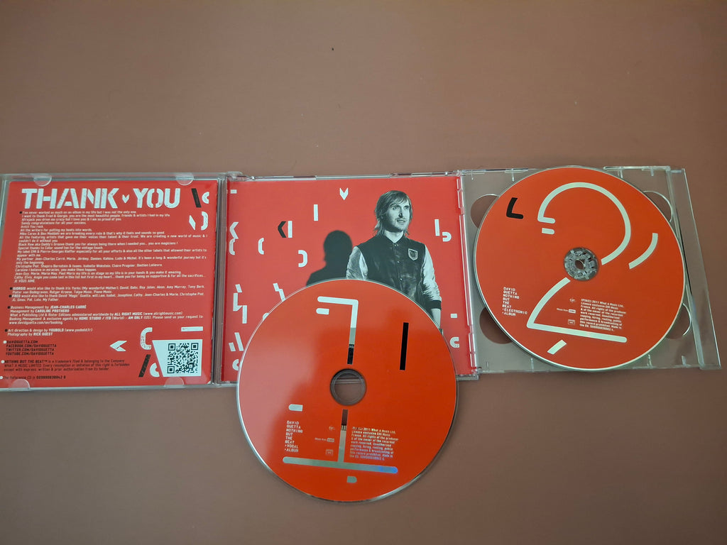 David Guetta Nothing But The Beat 2 CD Deluxe Vocal & Electronic Album EMI 2011