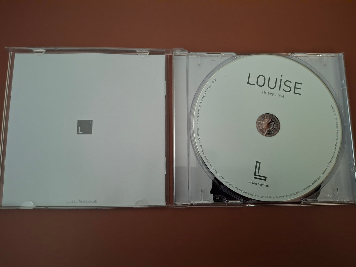 Louise Heavy Love CD Album Original UK Pressing Lil Lou Records 2020