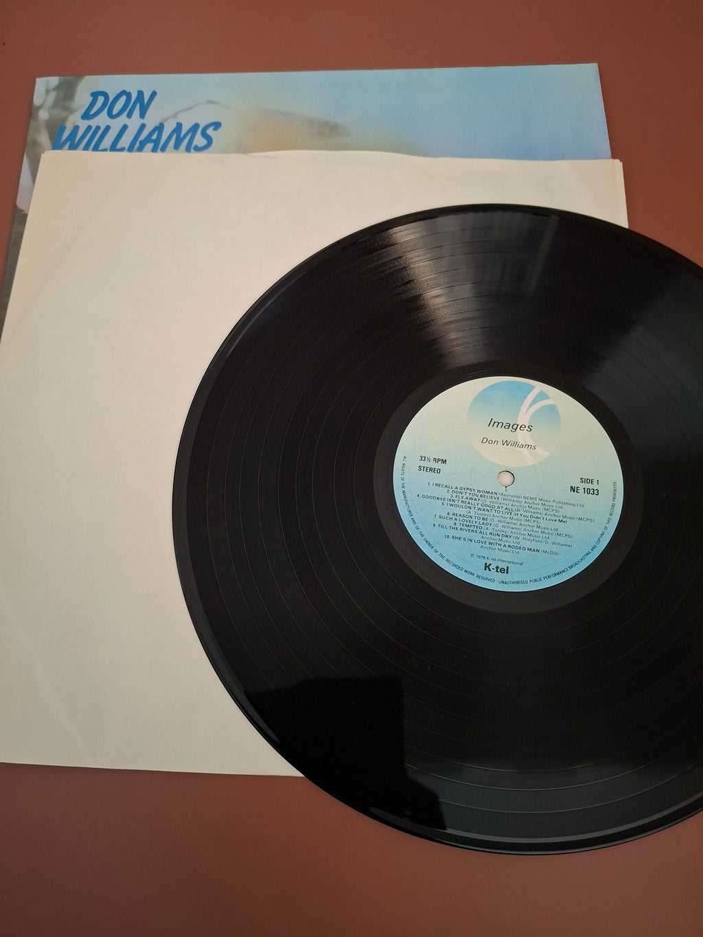 Don Williams Images Vinyl LP Original UK Pressing K-tel 1978
