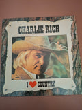 Charlie Rich I Love Country Vinyl LP Original Holland Pressing CBS 1981