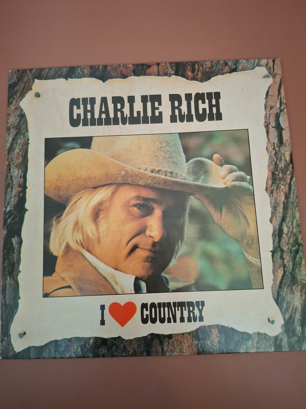 Charlie Rich I Love Country Vinyl LP Original Holland Pressing CBS 1981