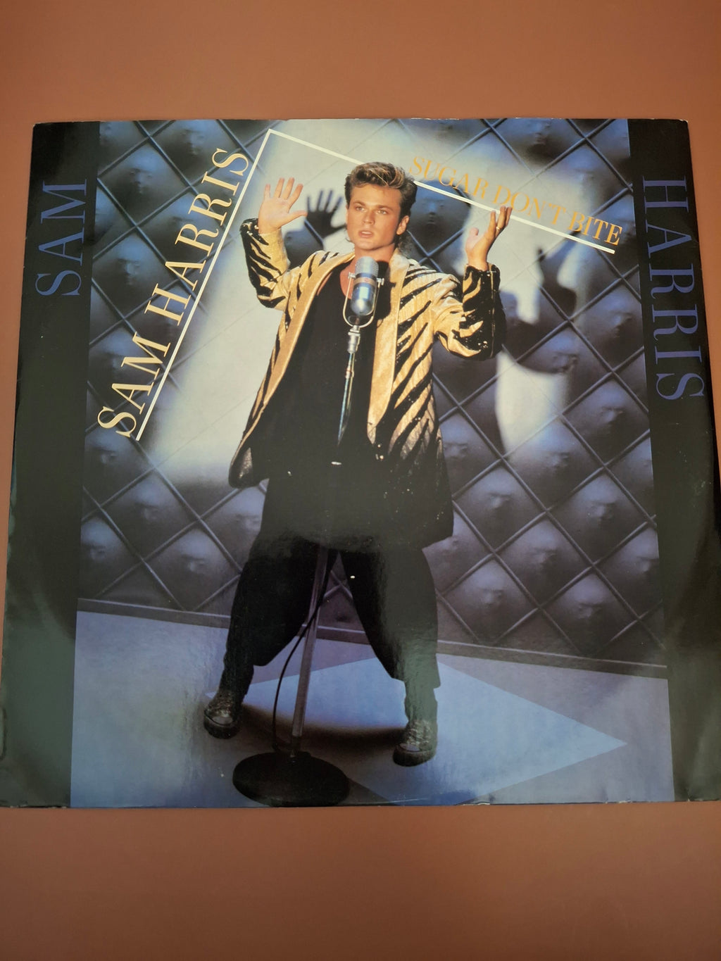 Sam Harris Sugar Don't Bite 45 RPM Disco Mix 12" Vinyl Single UK Motown 1984