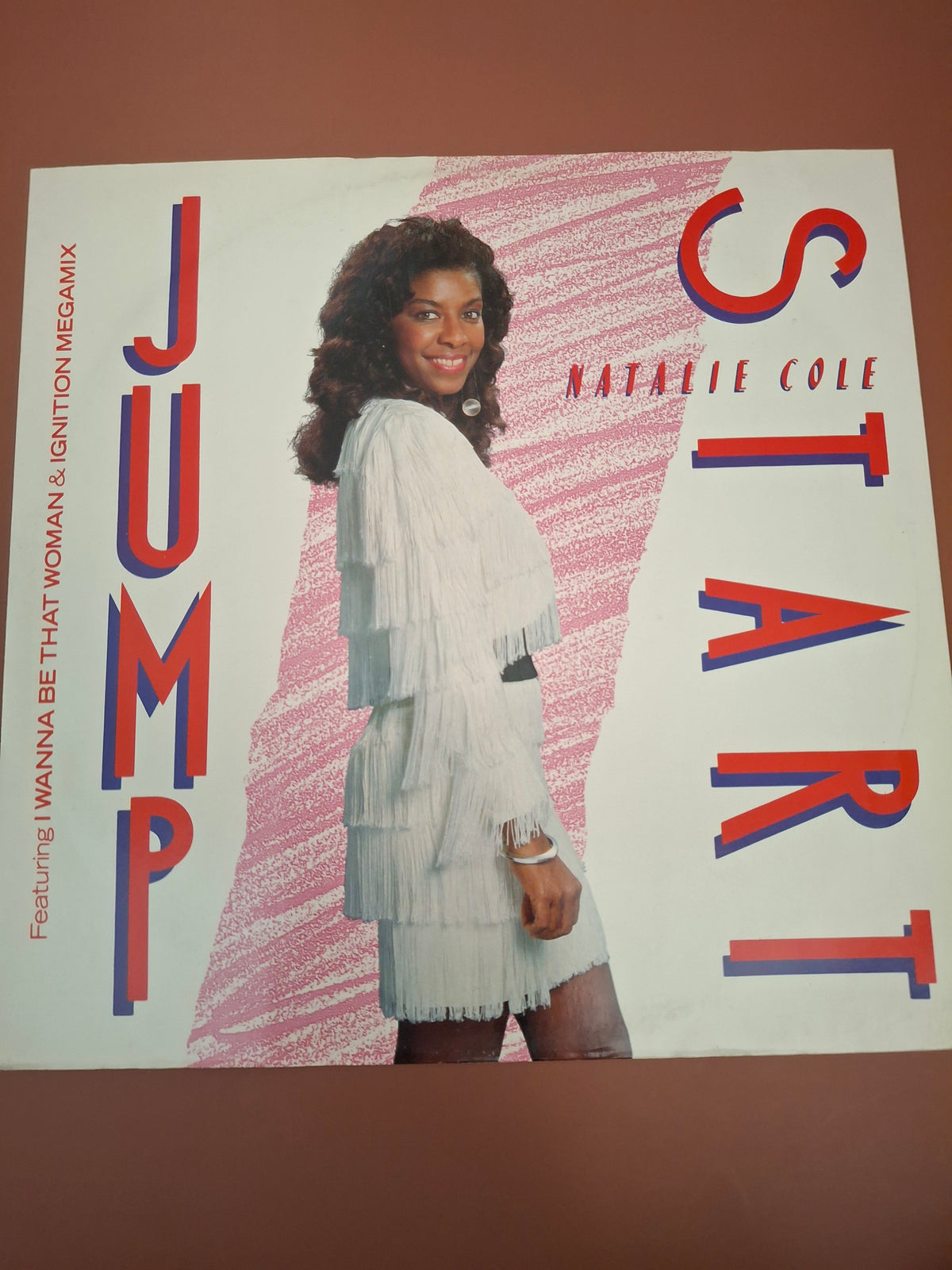 Natalie Cole Jump Start Dance Mix Ignition Megamix 12" Vinyl Single EMI Manhattan 1988