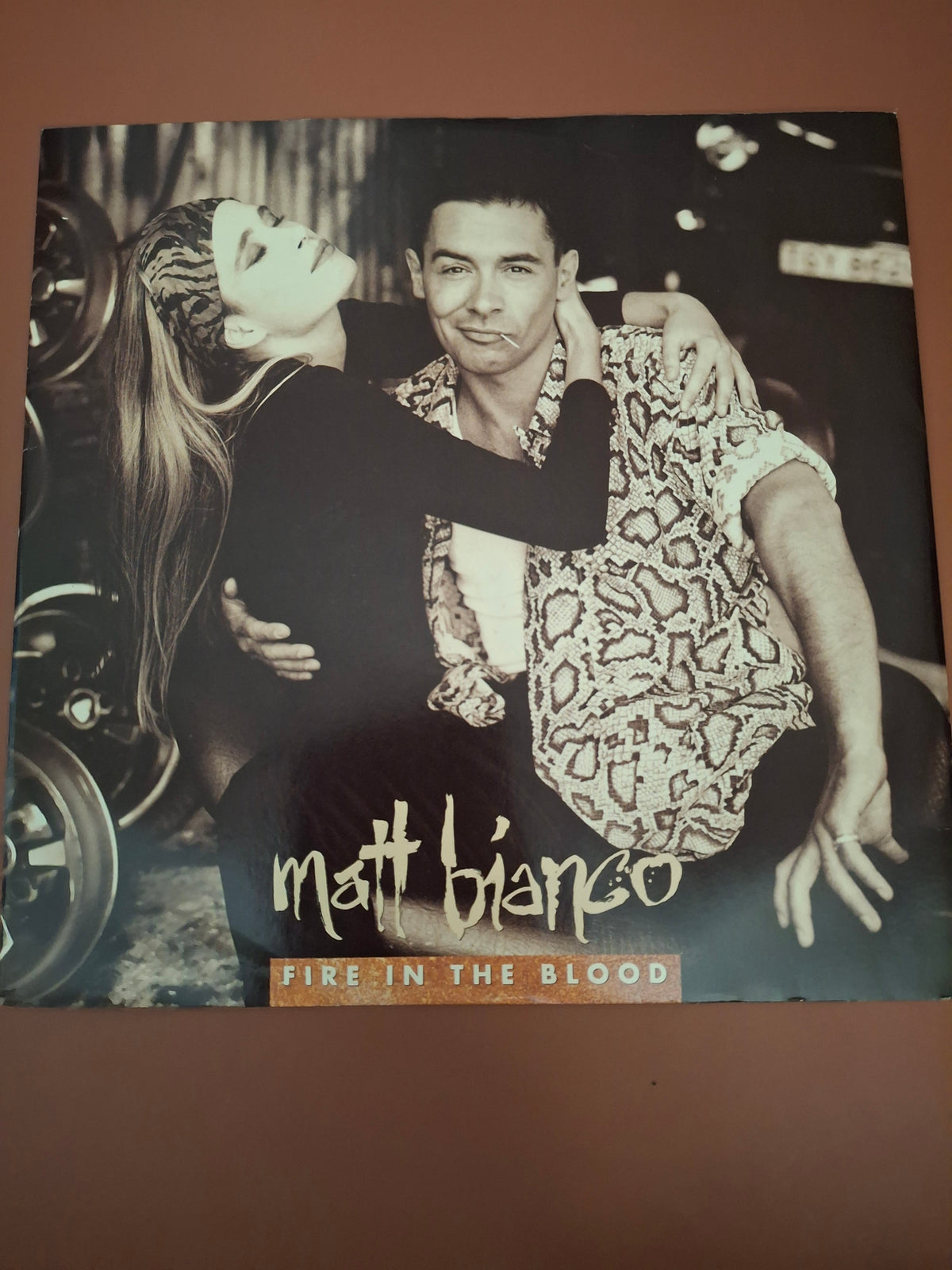 Matt Bianco Fire In The Blood Caliente Club Mix 12" Vinyl Single EastWest 1990