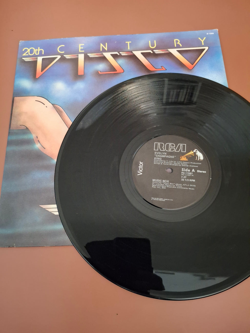 Evelyn Champagne King Music Box 7 Minute Extended 12" Vinyl Single US Pressing RCA 1979
