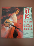 Nik Kershaw - When A Heart Beats Original UK 7" Vinyl Single (1985, MCA Records NIK 9 Synth-Pop, Picture Sleeve)