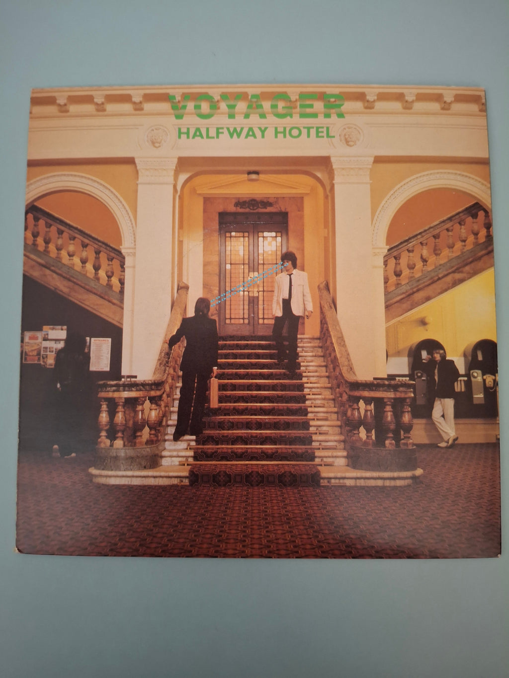 Voyager Halfway Hotel / Maybe Not Tonight Original UK Picture Sleeve 7" Vinyl Single 1979 Mountain Pressing