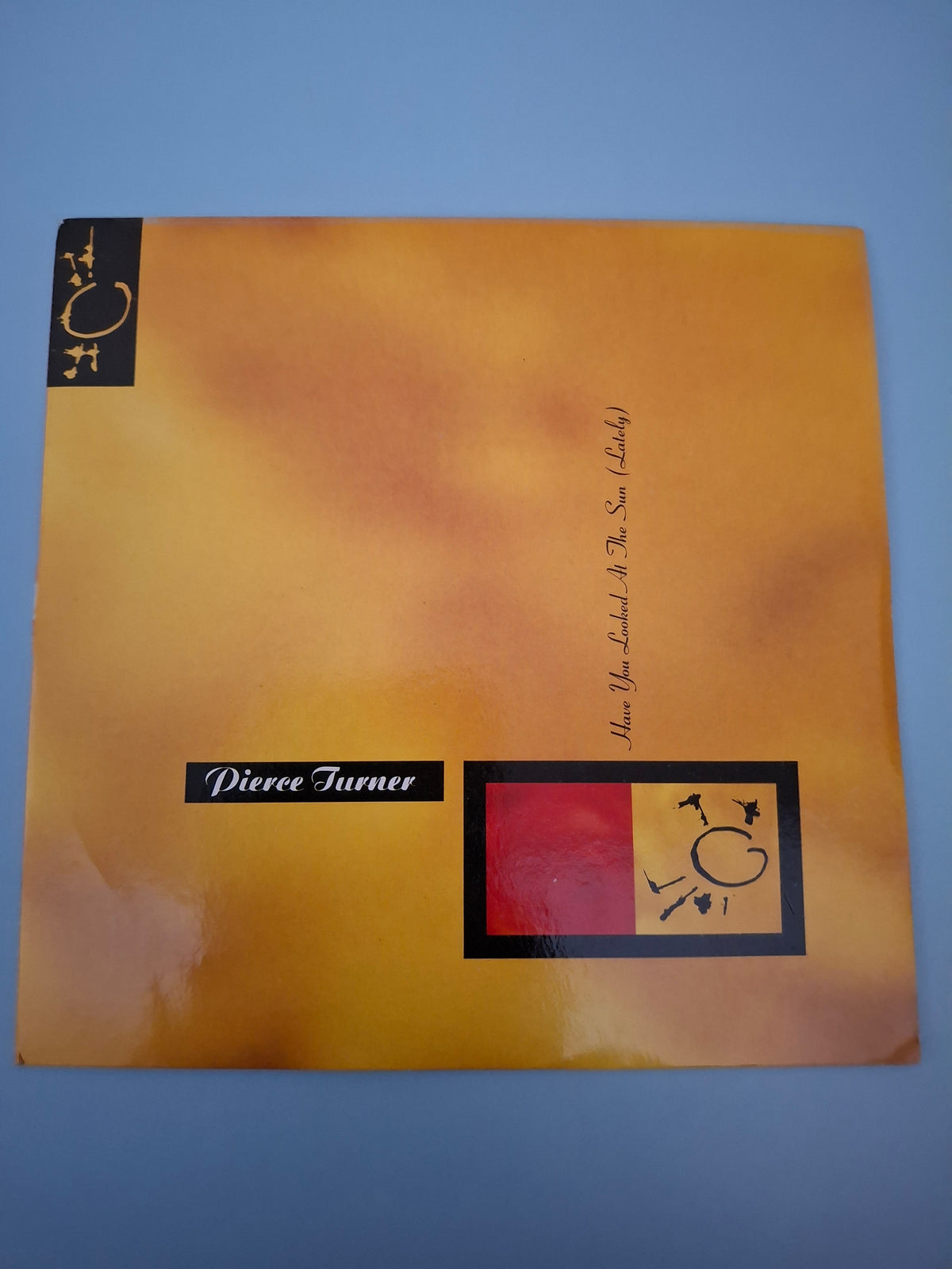 Pierce Turner Have You Looked At The Sun (Lately) Original UK Picture Sleeve 7" Vinyl Single 1989 Beggars Banquet Pressing
