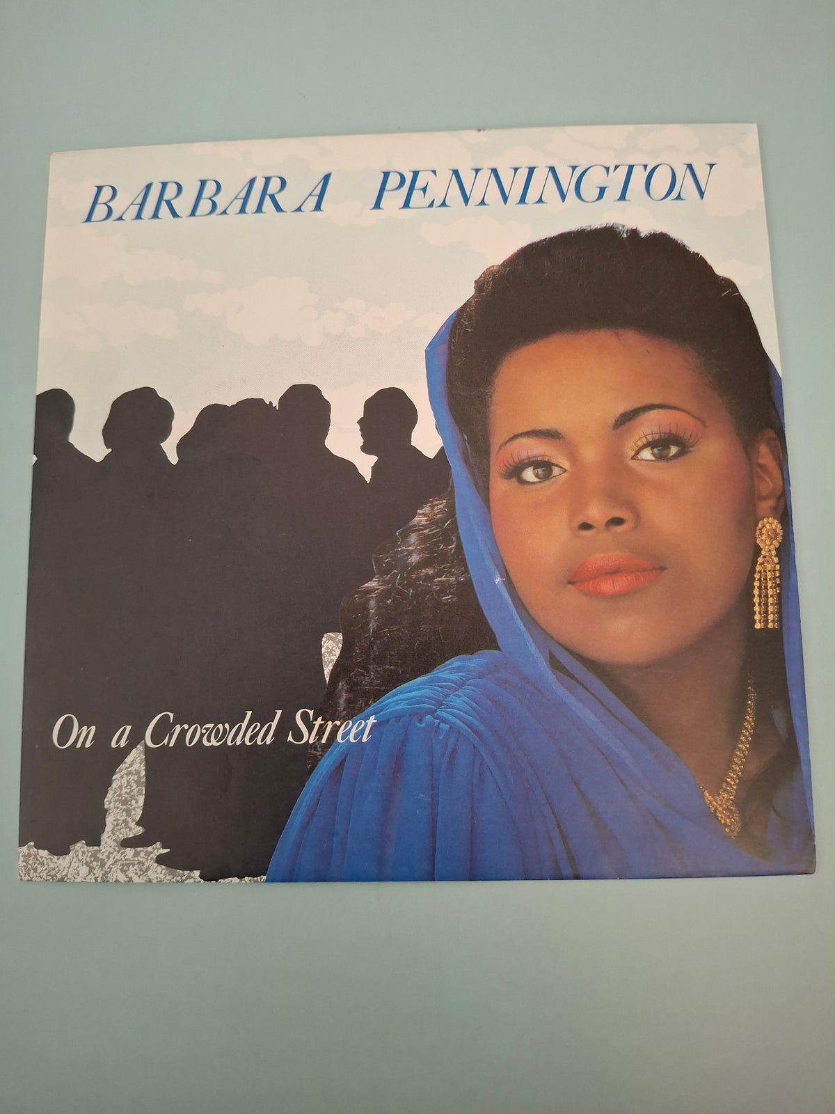 Barbara Pennington On A Crowded Street Original UK Picture Sleeve 7" Vinyl Single 1985 Record Shack Pressing